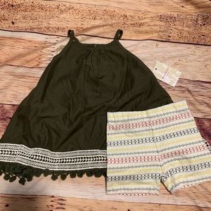 NWT Tommy Bahama 2 pc shirt/short set size 18month